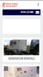 Mobile Screenshot of chewvalleygenerators.co.uk
